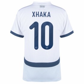Camiseta de fútbol Suiza Xhaka 10 2ª equipación Euro 2024